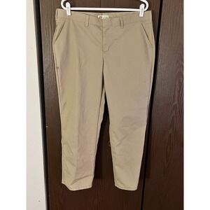 DICKIES Womens Khaki Work Pants 38x26 Straight Leg Stretch Casual